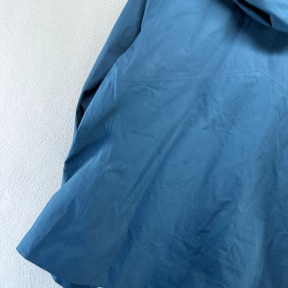 REI Rain jacket Women's 2XL Blue Full Zip Goretex Hooded Hood Waterproof Outdoor - Picture 9 of 13